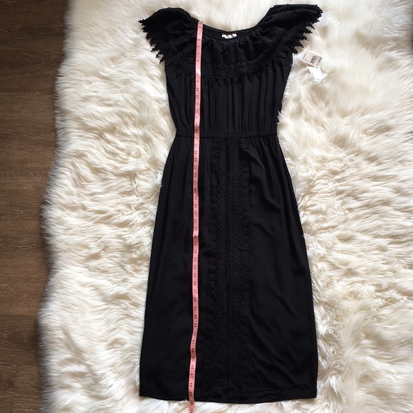 NWT La Blanca Costa Brava Black Cover Up Dress - Picture 6 of 12